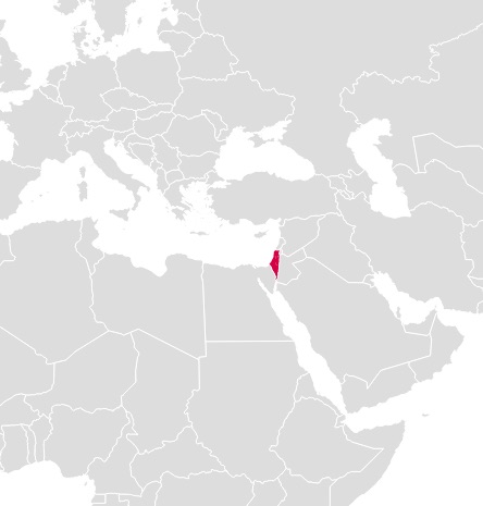 mapa centros de investigación tecnológica en Israel