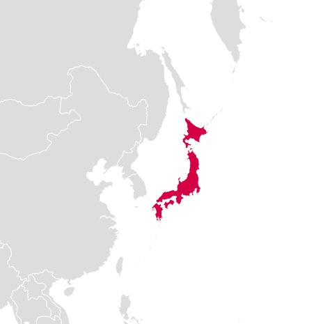 mapa centros de investigación tecnológica en Japón